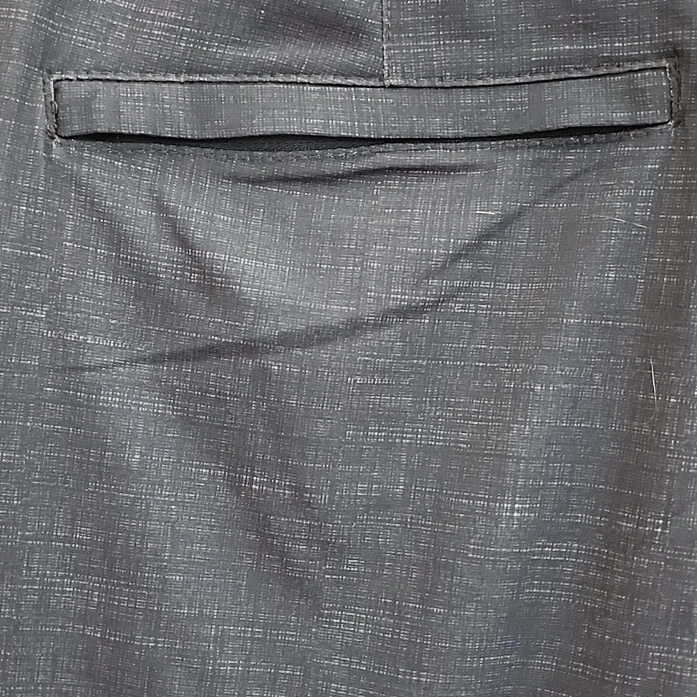 Hang Ten Cruze Navy Blue Flat Front Casual Dress Shorts with Pockets